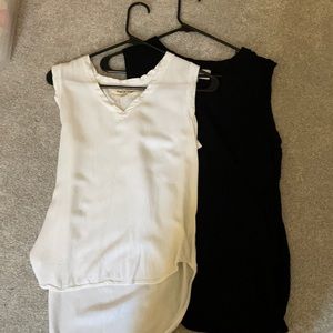 Cloth and stone sleeveless shirts, come as a pair
